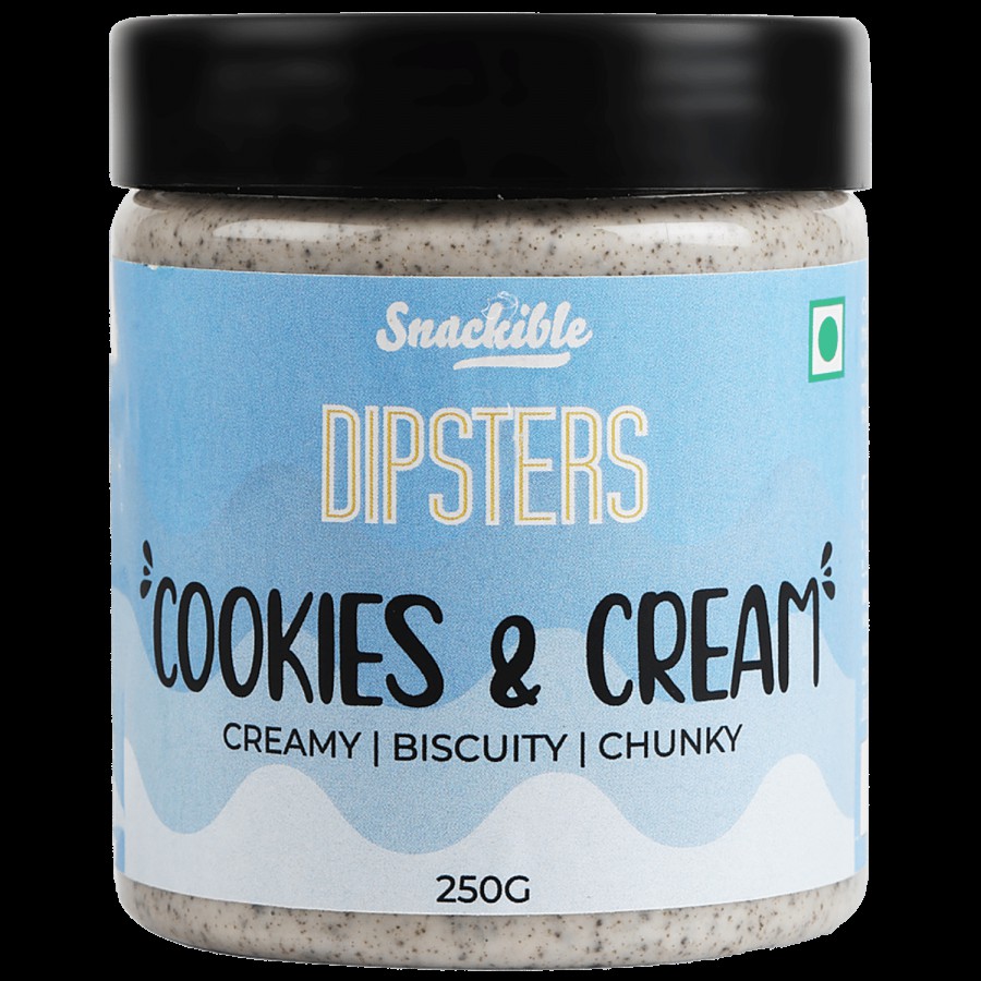 Snackible Dipsters Cookies & Cream Dip - Smooth