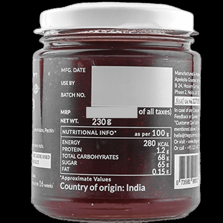 The Gourmet Jar Jam - Classic Strawberry