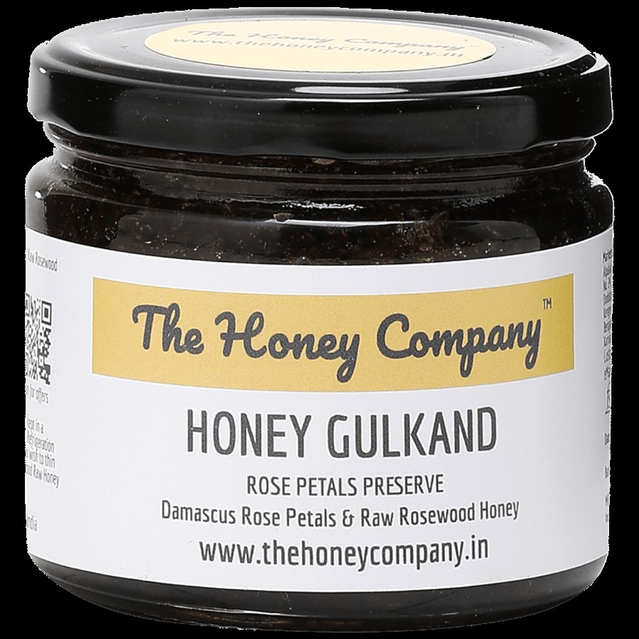 The Honey Company Honey Gulkand - Rose Petals Reserve