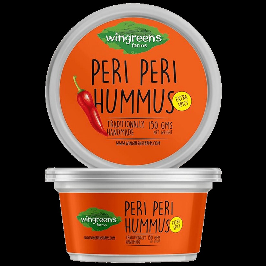 Wingreens Farms Peri Peri Hummus