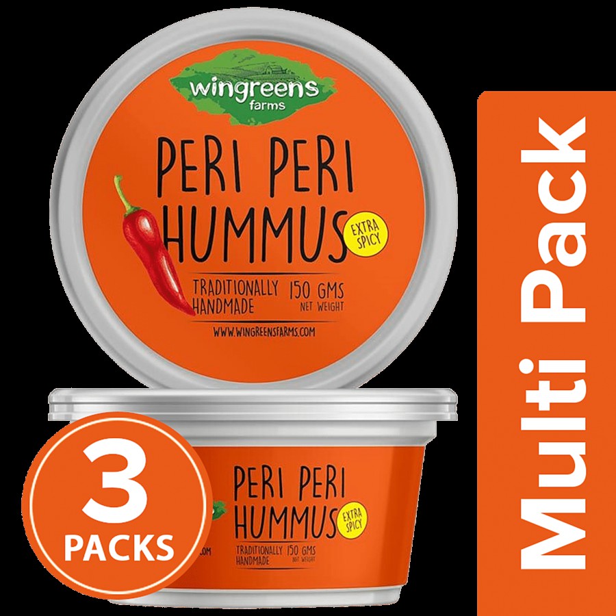 Wingreens Farms Peri Peri Hummus