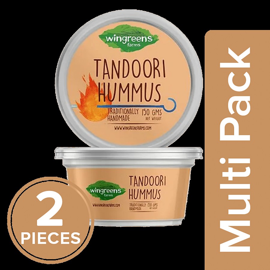 Wingreens Farms Tandoori Hummus