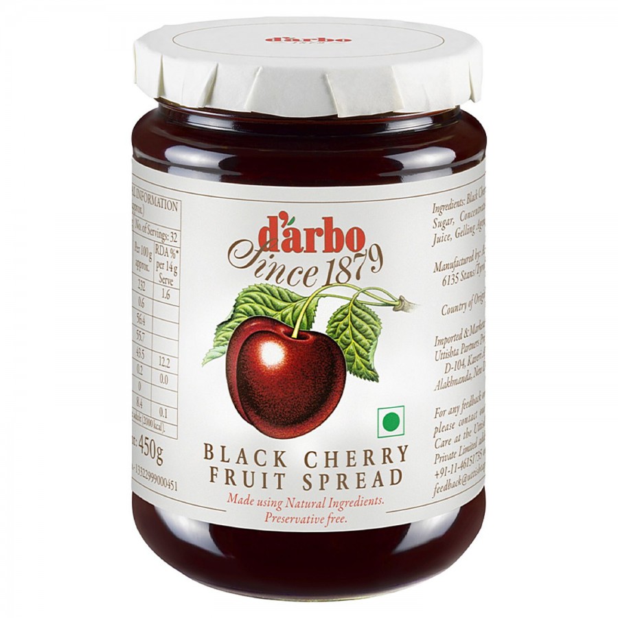 d'arbo Black Cherry Fruit Spread