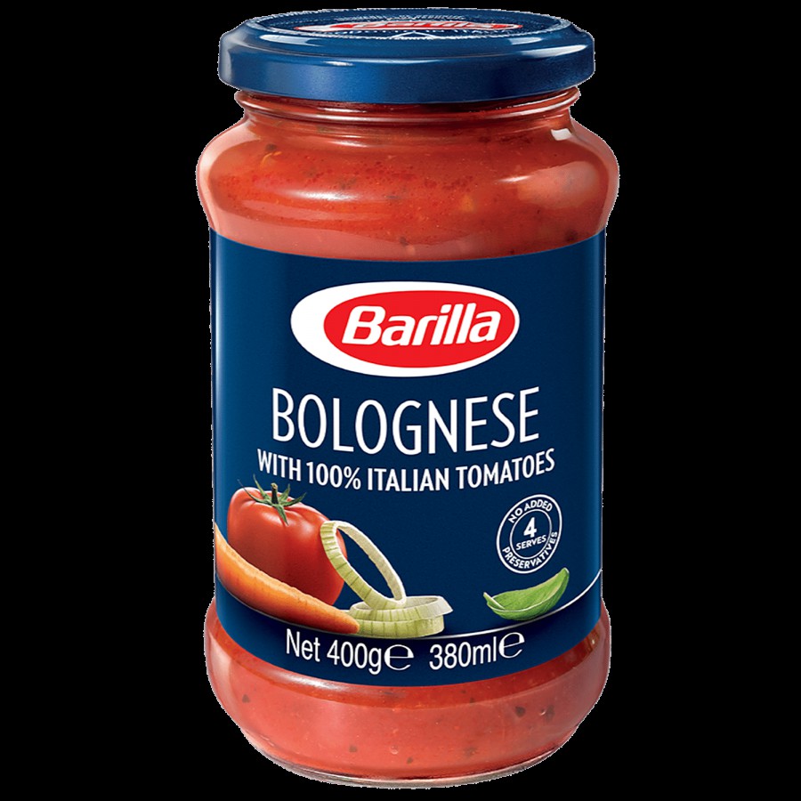 Barilla Bolognese Pasta & Pizza Sauce - With No Added Preservatives