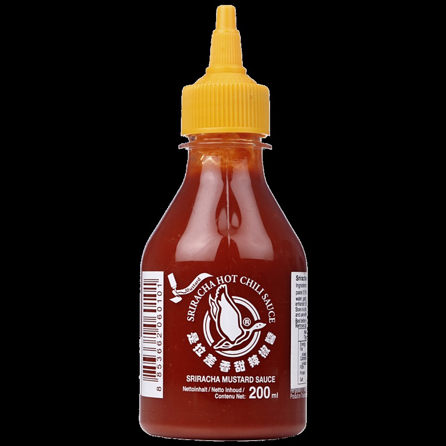 Flying Goose Sriracha Mustard Sauce - Rich & Creamy