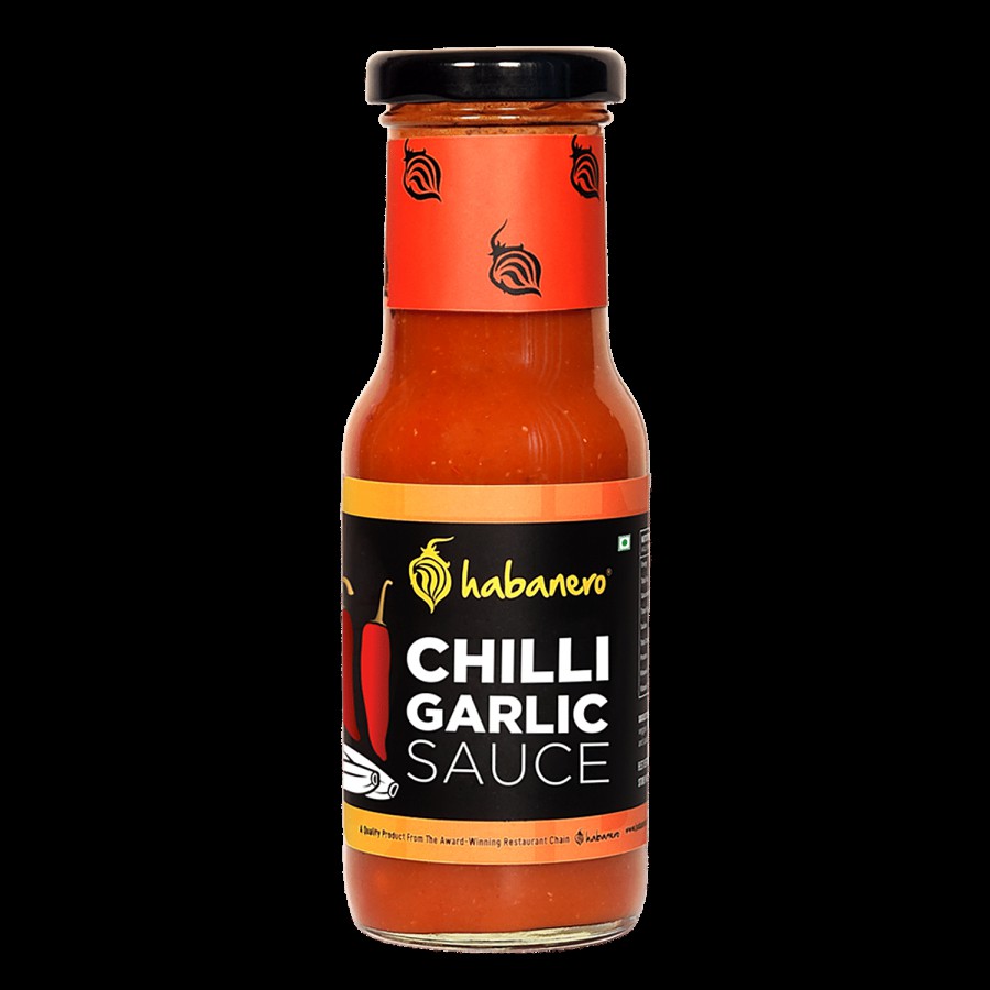 Habanero Chilli Garlic Hot Sauce