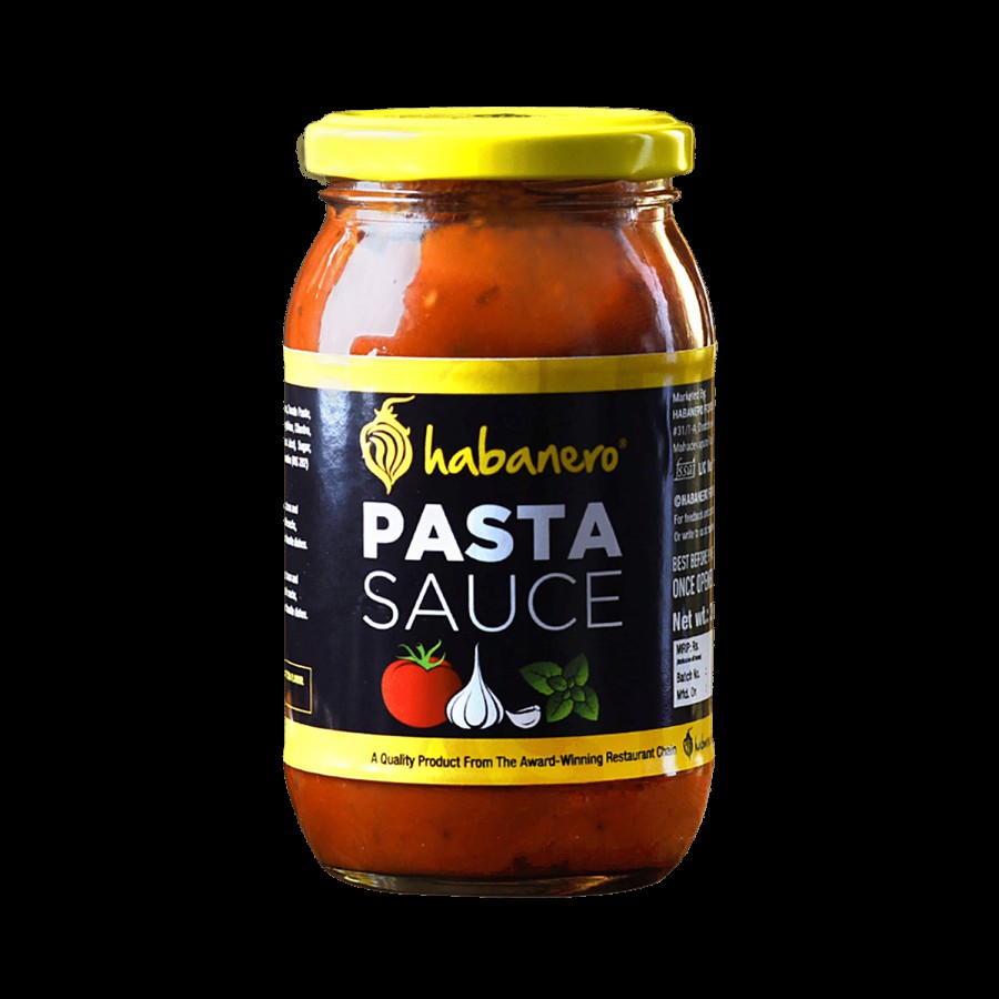 Habanero Spicy Pasta Sauce 385 g + Hot Sauce 75 ml + Salsa - Tomato 270 g