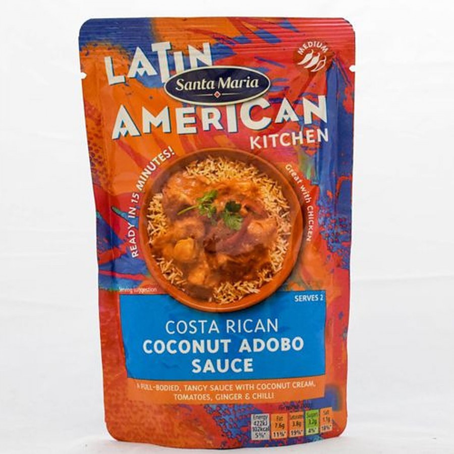 Santa Maria Costa Rican Coconut Adobo Sauce - Coconut Cream