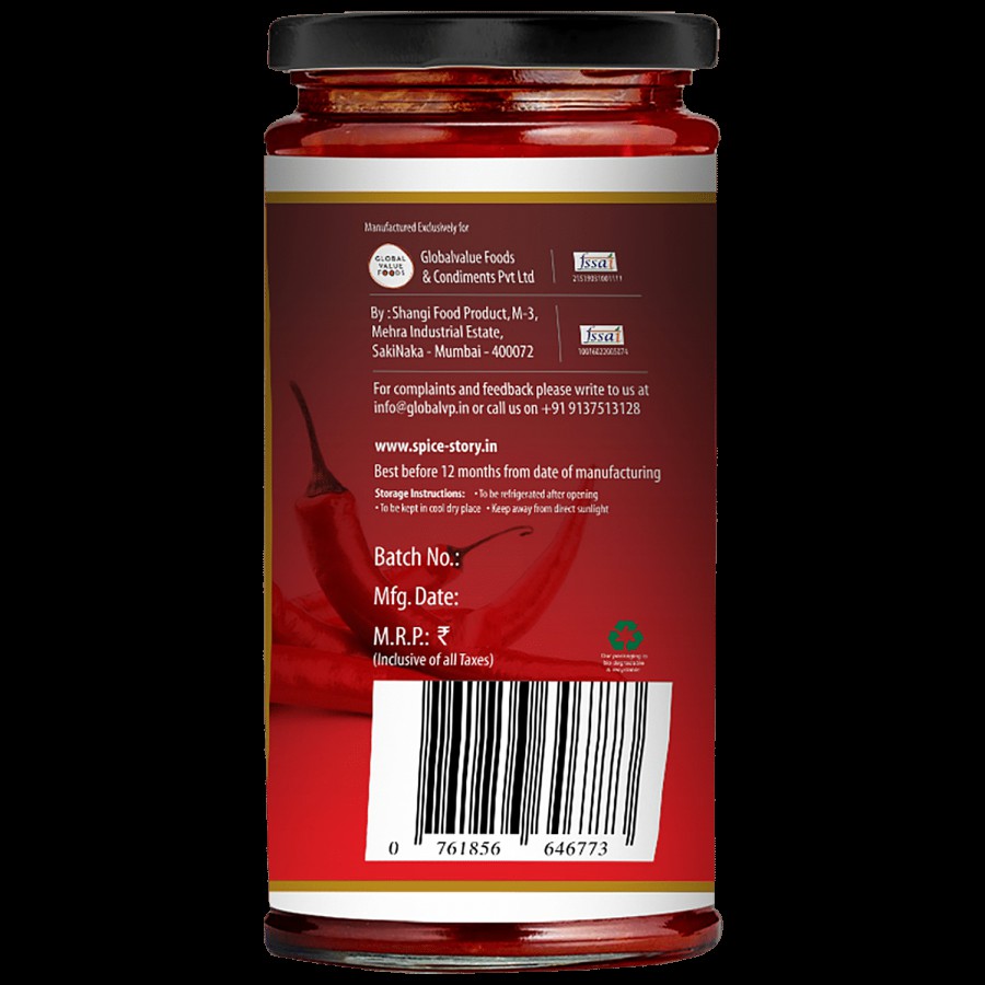 Spice Story Pasta Sauce Arabiata