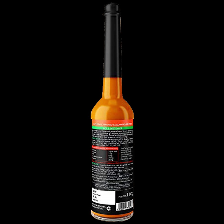 Sprig Hot Chilli Pepper Sweet Sauce - Alphonso Mango & Jalapeno