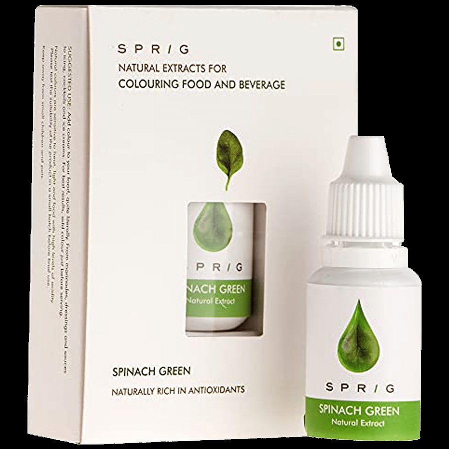 Sprig Plant-Based Food & Beverage Colouring - Natural