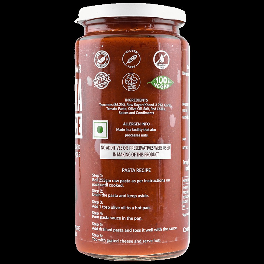 The Gourmet Jar Pasta Sauce - Arrabbiata