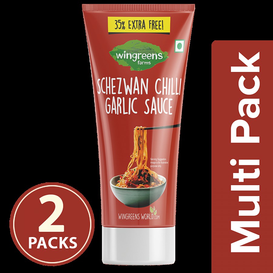 Wingreens Farms Schezwan Chilli Garlic Sauce