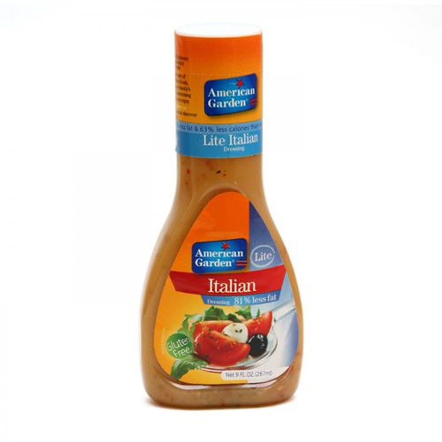 American Garden Italian Dressing - 81% less fat