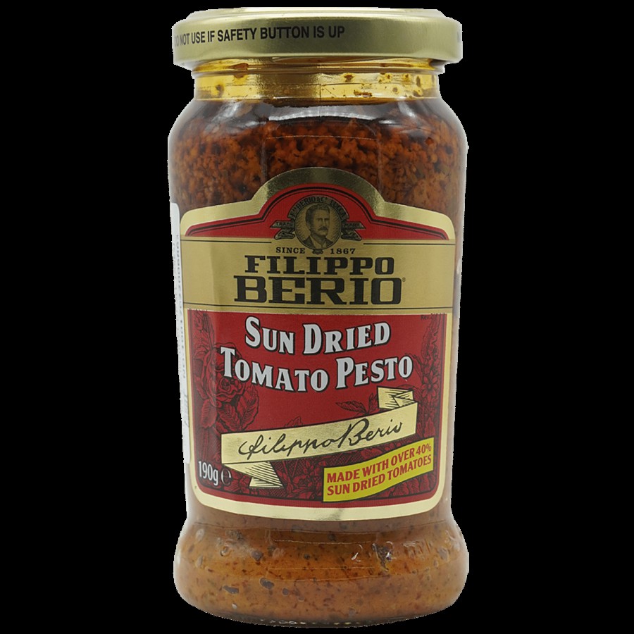 FILIPPO  Berio Sun Dried Tomato Pesto