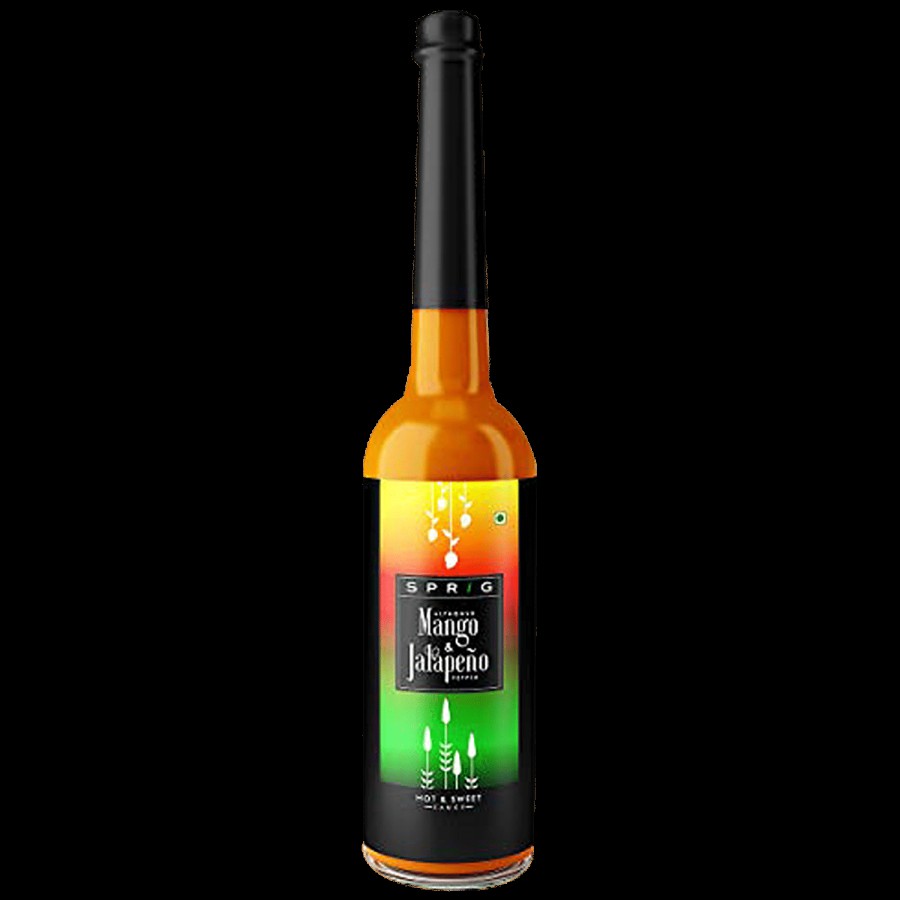 Sprig Hot Chilli Pepper Sweet Sauce - Alphonso Mango & Jalapeno