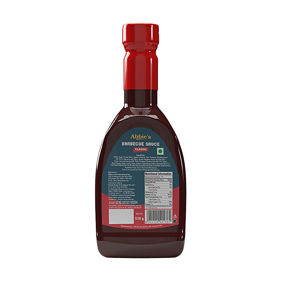 Abbies Classic Barbecue Sauce