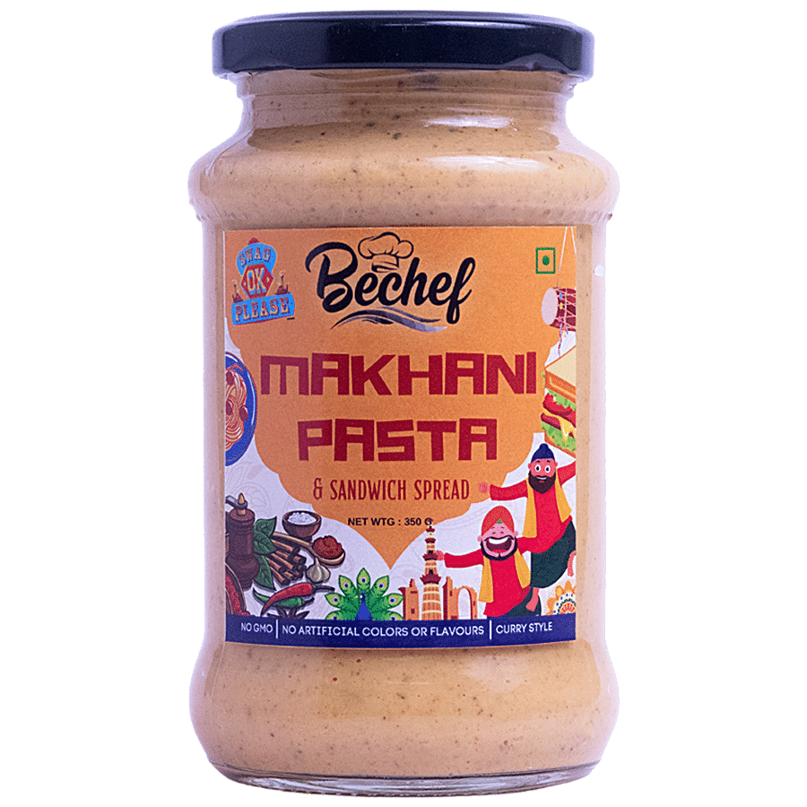 Bechef Makhani Pasta & Sandwich Sauce - Curry Style