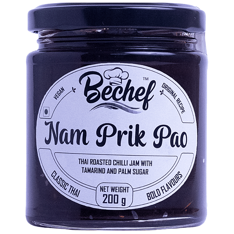 Bechef Nam Prik Pao - Thai Roasted Chilli Jam With Tamarind & Palm Sugar