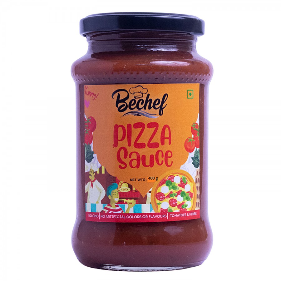 Bechef Pizza Sauce - With Tomatoes & Herbs