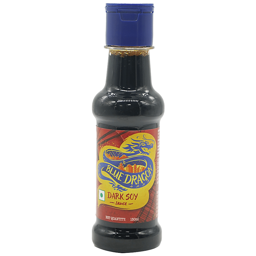 Blue Dragon Dark Soy Sauce - Suitable For Vegetarians & Vegans