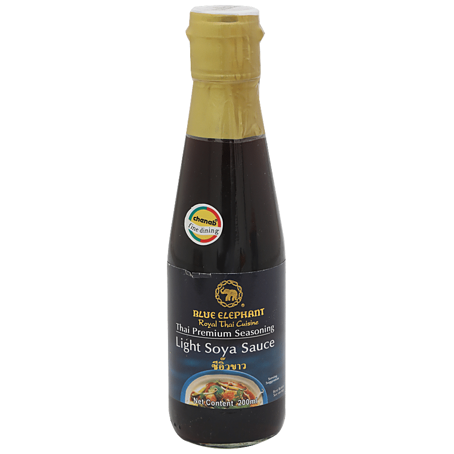 Blue Elephant Royal Thai Cuisine Premium Seasoning Light Soya Sauce - Authentic Flavour