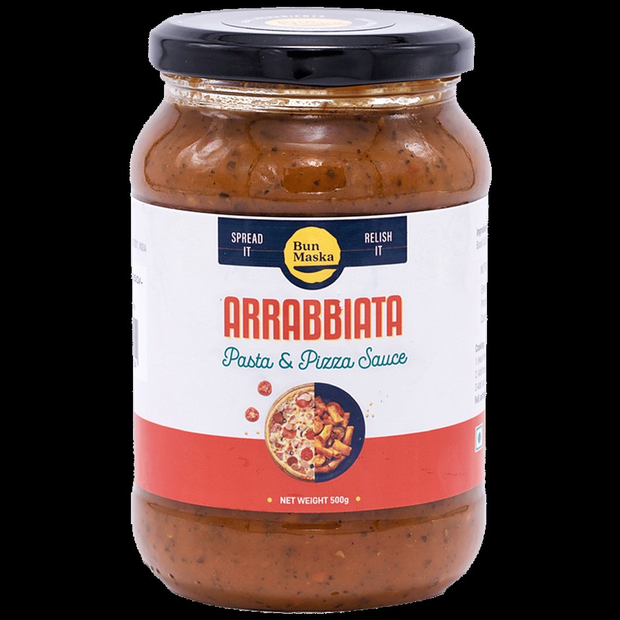 Bun Maska  Arrabbiata Pizza & Pasta Sauce