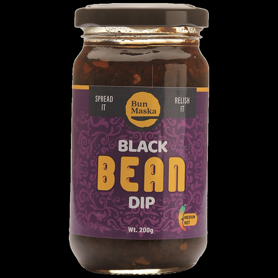 Bun Maska  Black Bean Dip - Spread