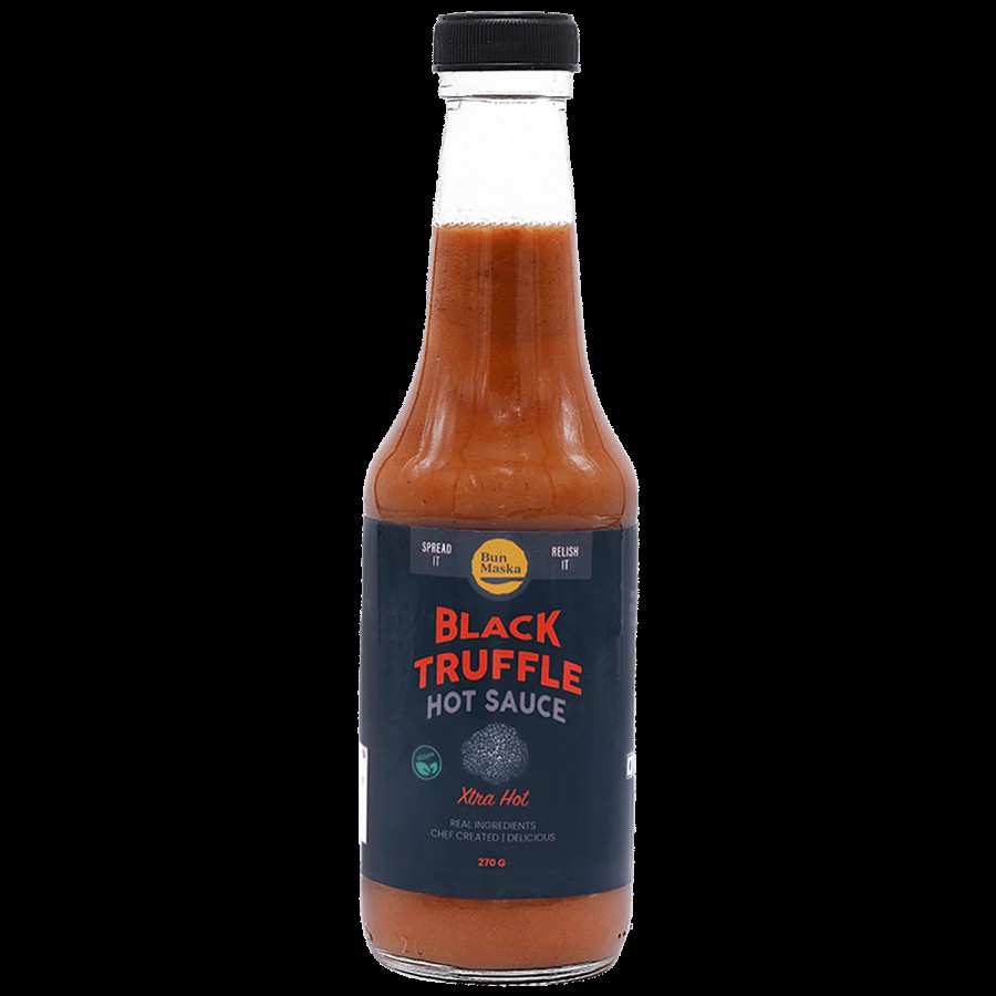 Bun Maska  Black Truffle Hot Sauce - X-tra Hot