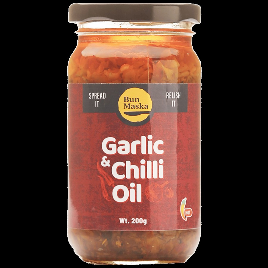 Bun Maska  Garlic & Chilli Oil - Spread