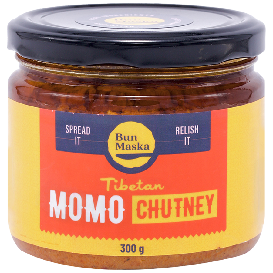 Bun Maska  Tibetan Spicy Momo Chutney - Tangy & Spicy