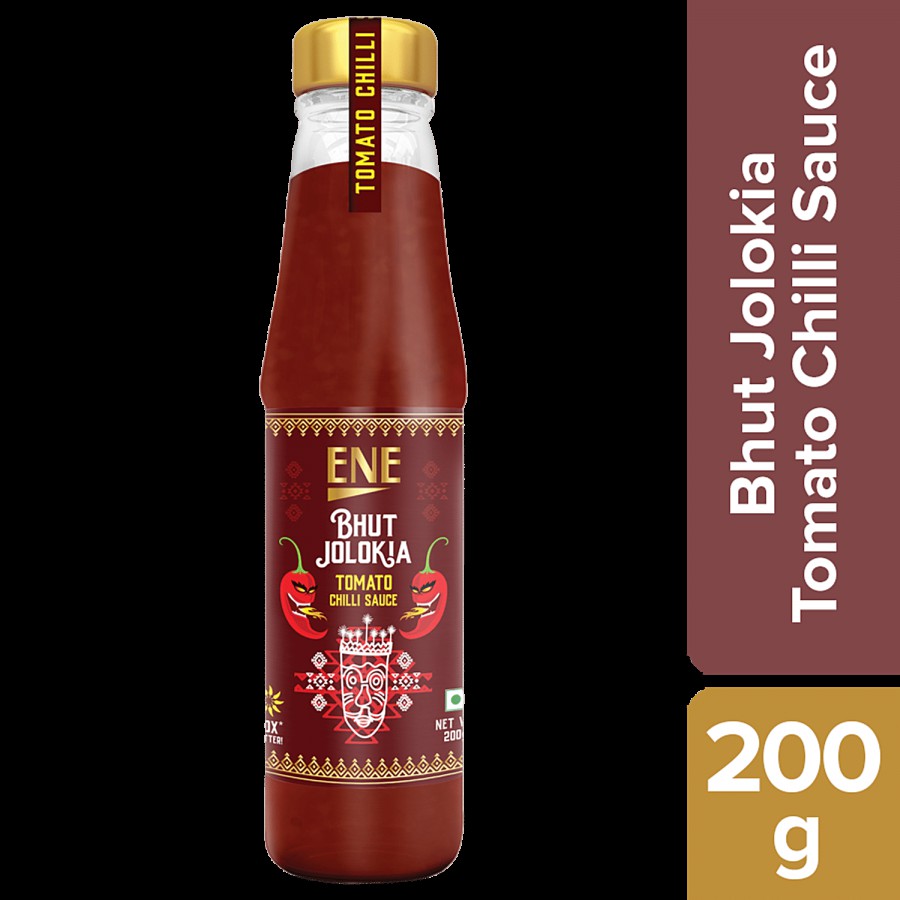 ENE Bhut Jolokia Tomato Chilli Sauce - 10X Hotter