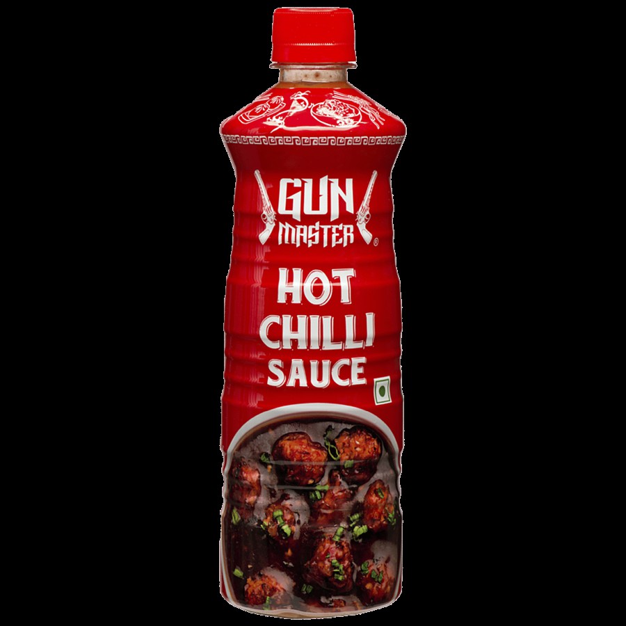 Gun Master Hot Chilli Sauce - Spicy