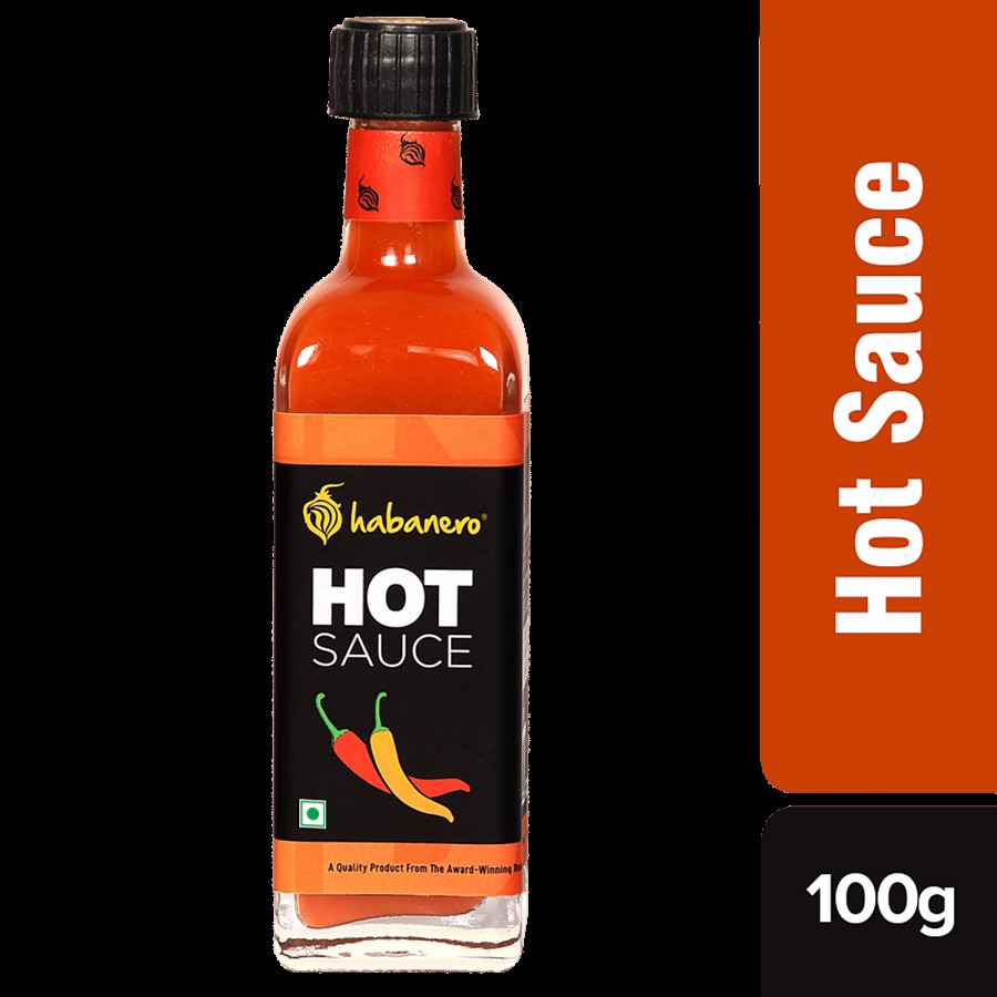 Habanero Hot Sauce - Bird Eye Chili & Red Bell Pepper