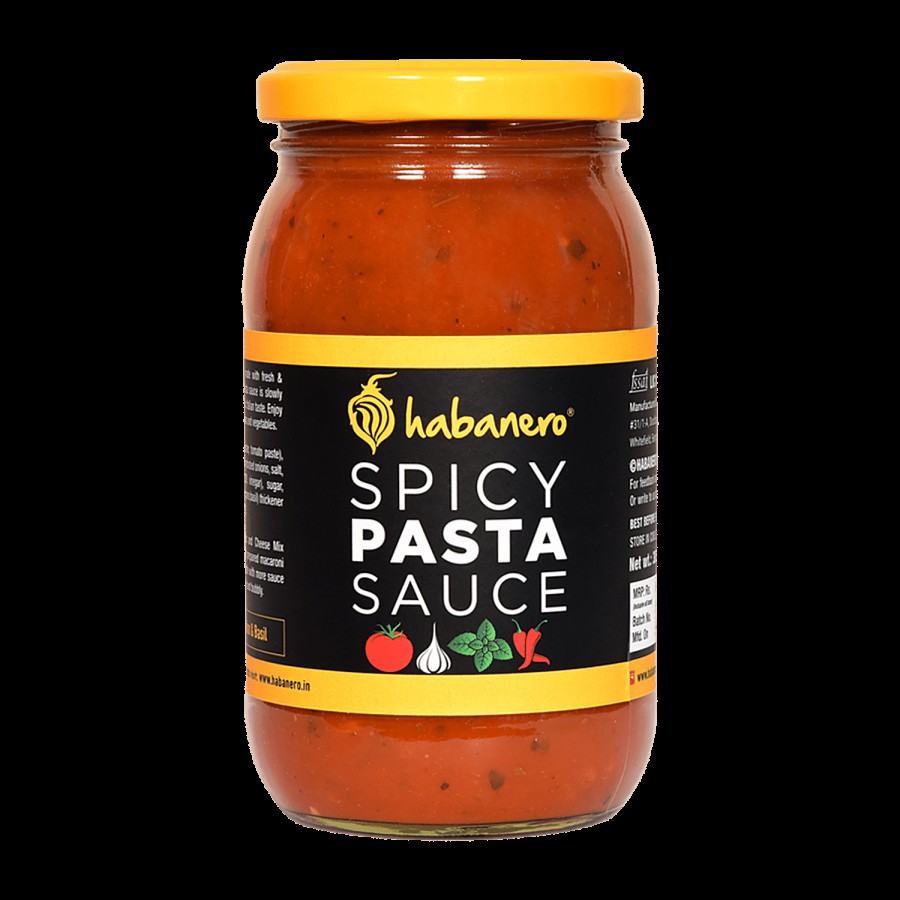 Habanero Spicy Pasta Sauce - Original Pizza Pasta Sauce