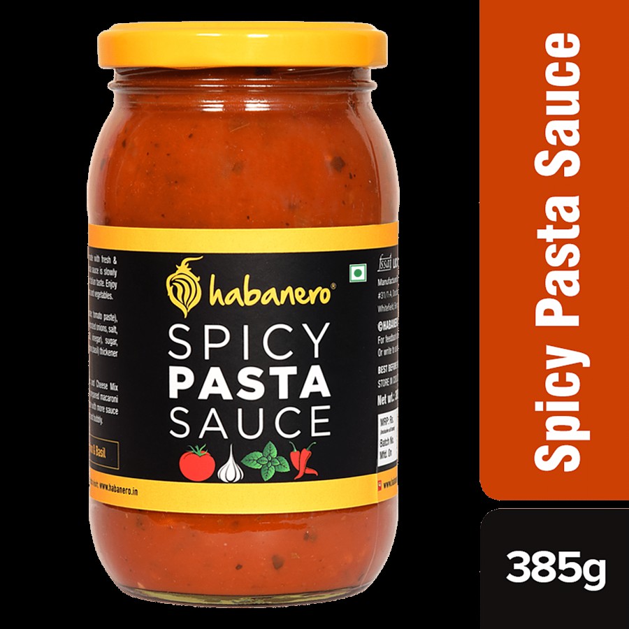 Habanero Spicy Pasta Sauce - Original Pizza Pasta Sauce