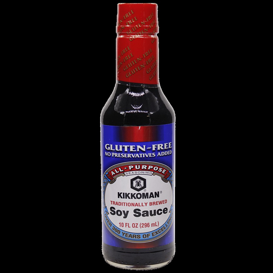 Kikkoman Soy Sauce Gluten Free - Traditionally Brewed