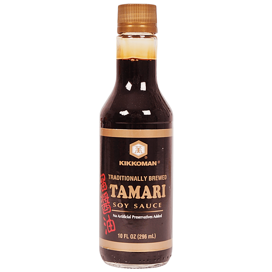 Kikkoman Traditionally Brewed Tamari Soy Sauce - Imported