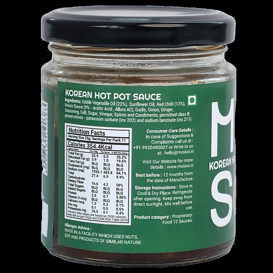 MOI SOI Korean Hot Pot Sauce