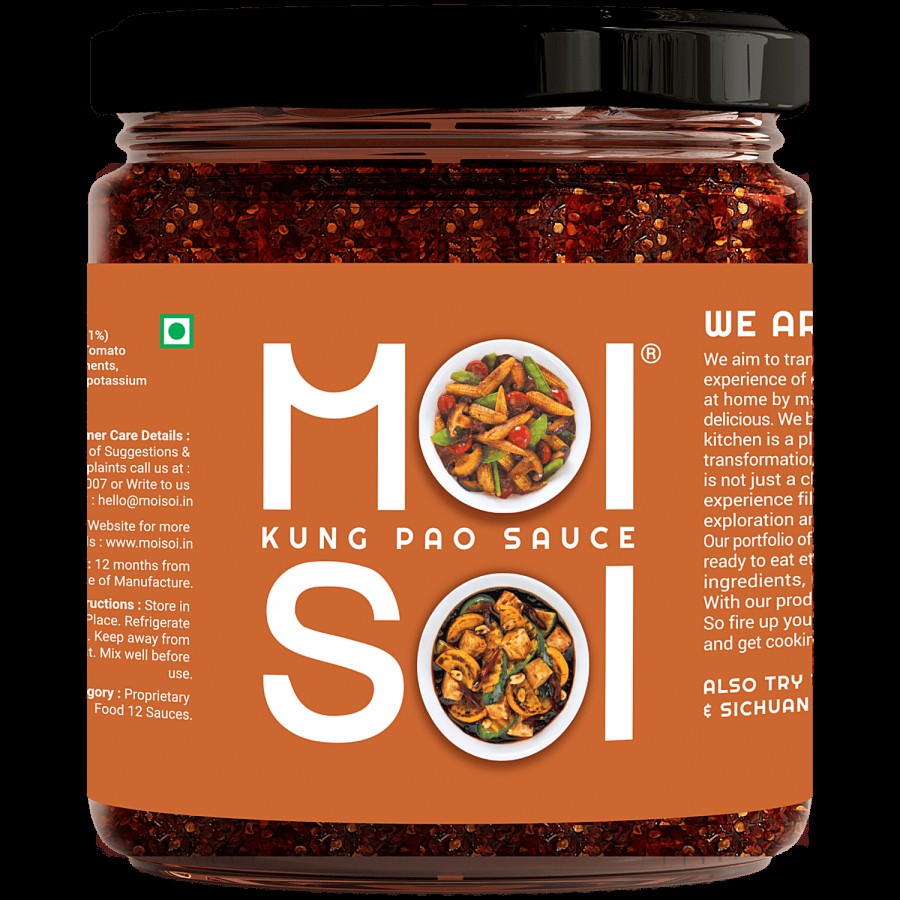 MOI SOI Kung Pao Sauce - Used As Spread