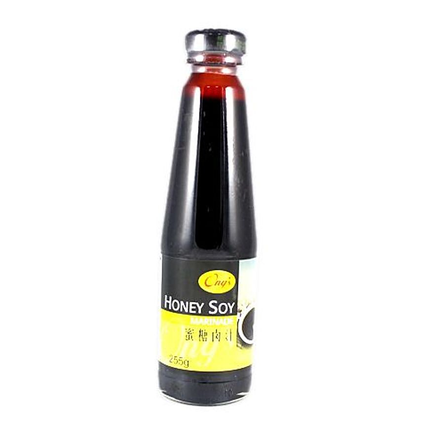 Ongs Ongs Marinade - Honey Soy 255 gm Bottle