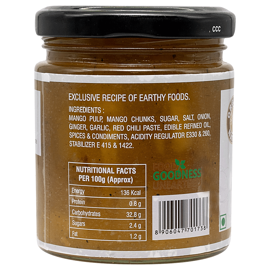 Organic Nation Mango Chutney