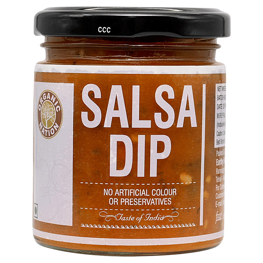 Organic Nation Salsa Dip