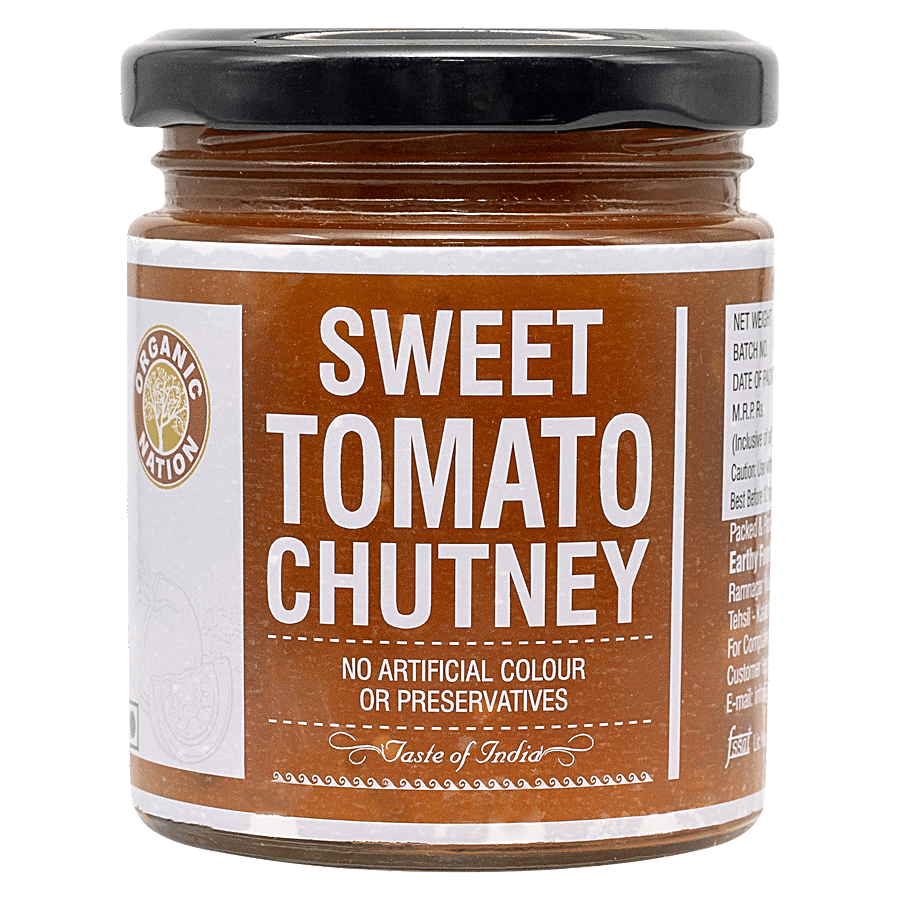 Organic Nation Sweet Tomato Chutney