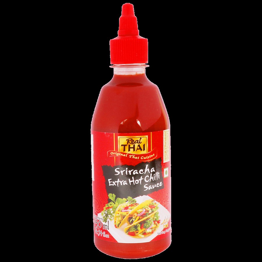 REAL THAI Sriracha Extra Hot Chilli Sauce