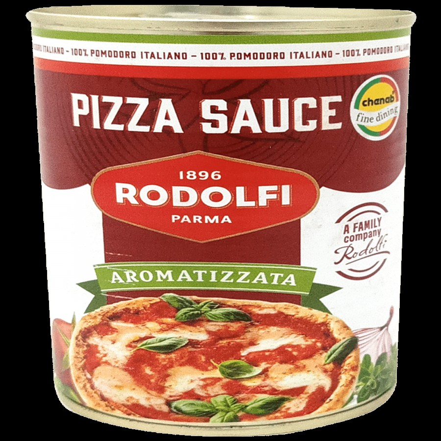 Rodolfi Parma Aromatizzata Pizza Sauce - Italian Condiment For Flatbreads