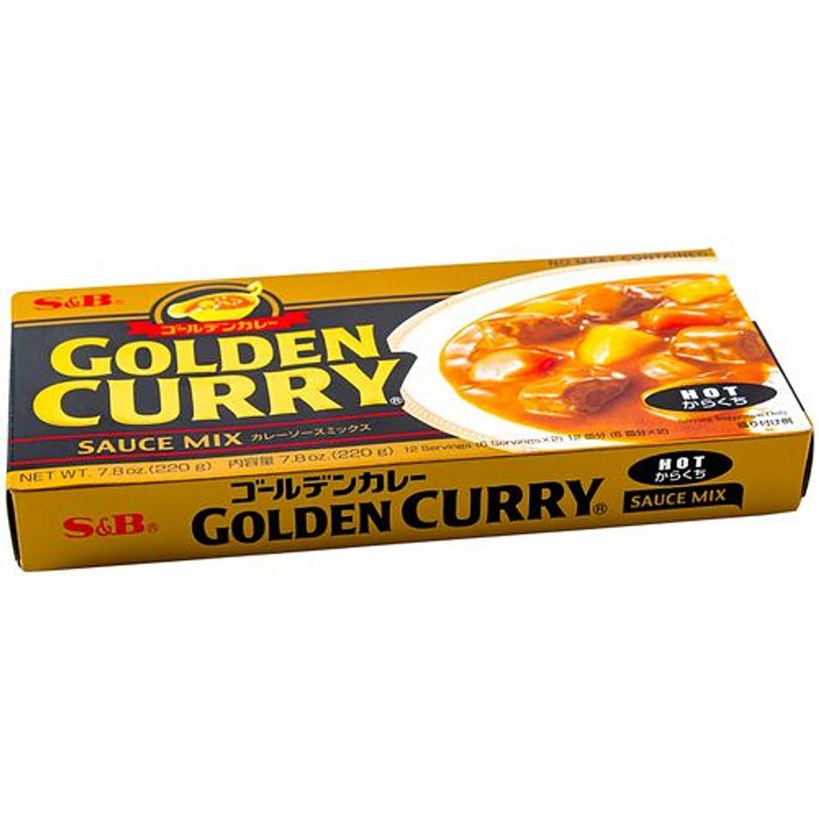 Sb Golden Curry Sauce Mix - Hot