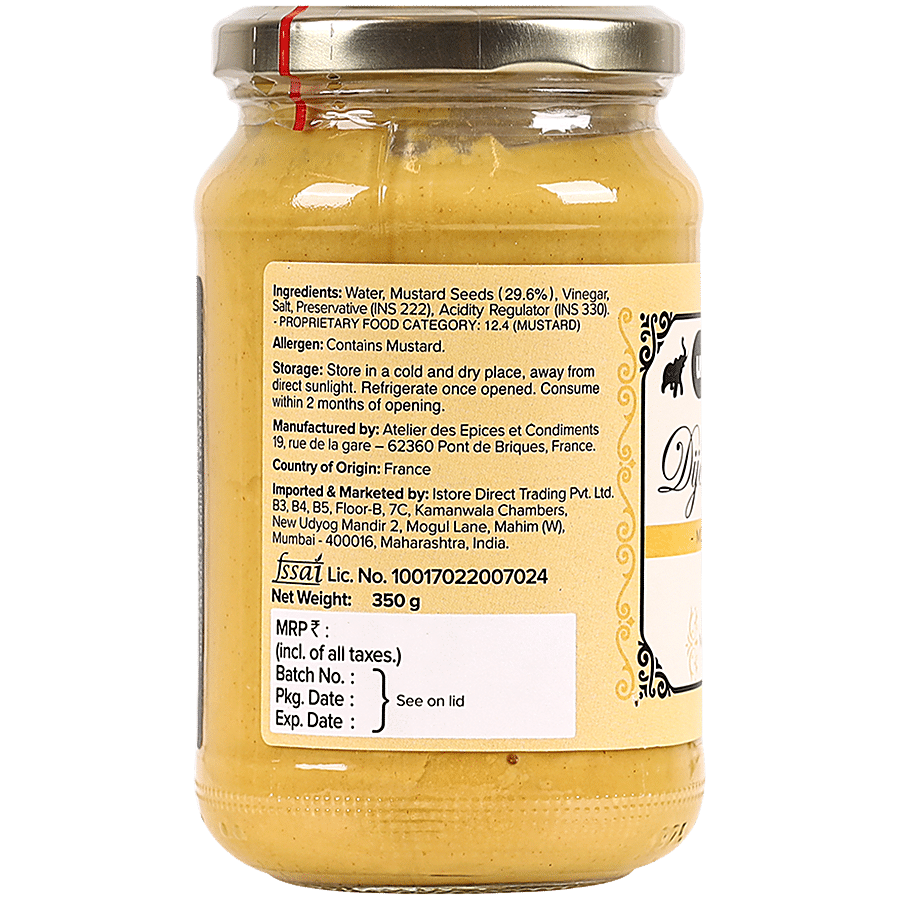 Urban Platter Dijon Mustard - Tangy & Spicy