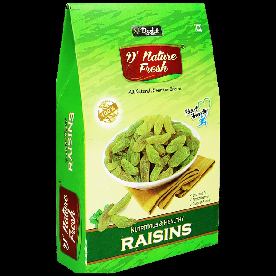 D NATURE FRESH Indian Green Raisins