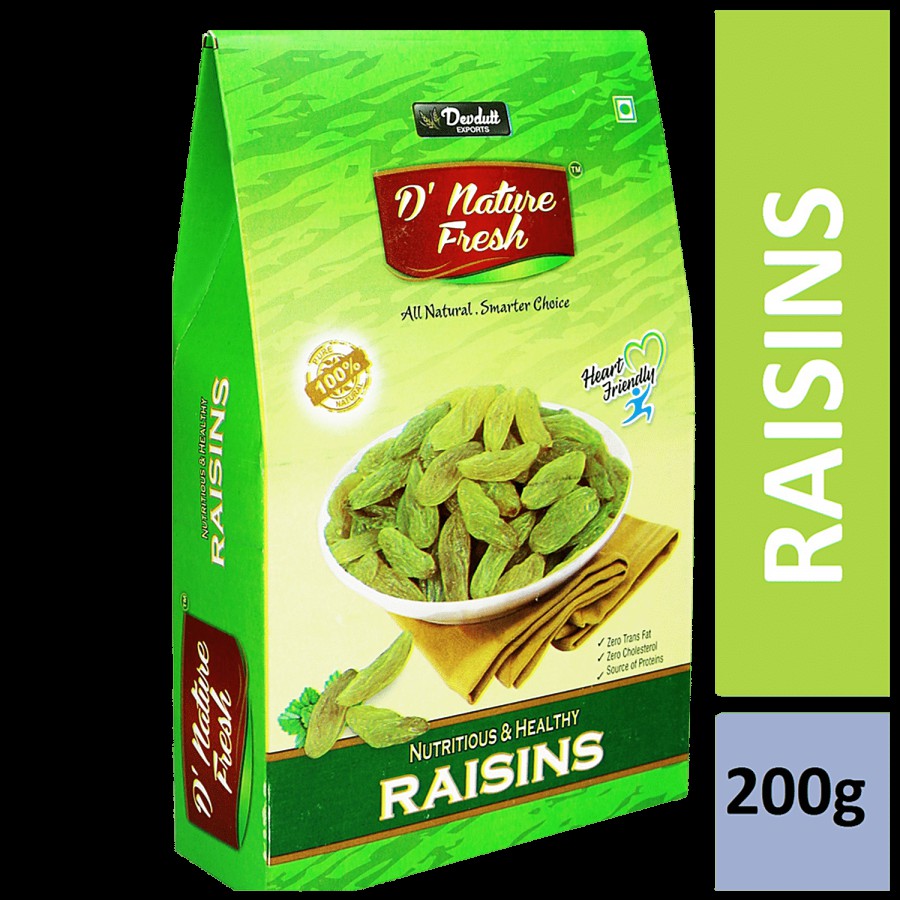 D NATURE FRESH Indian Green Raisins